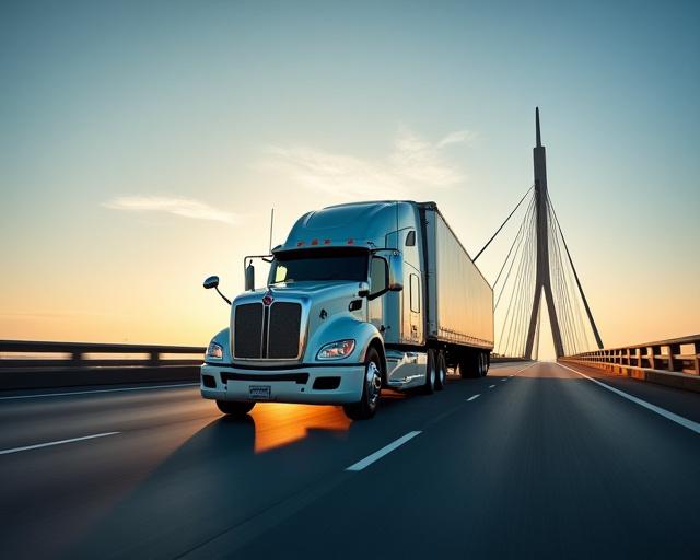 Heavy duty freight truck